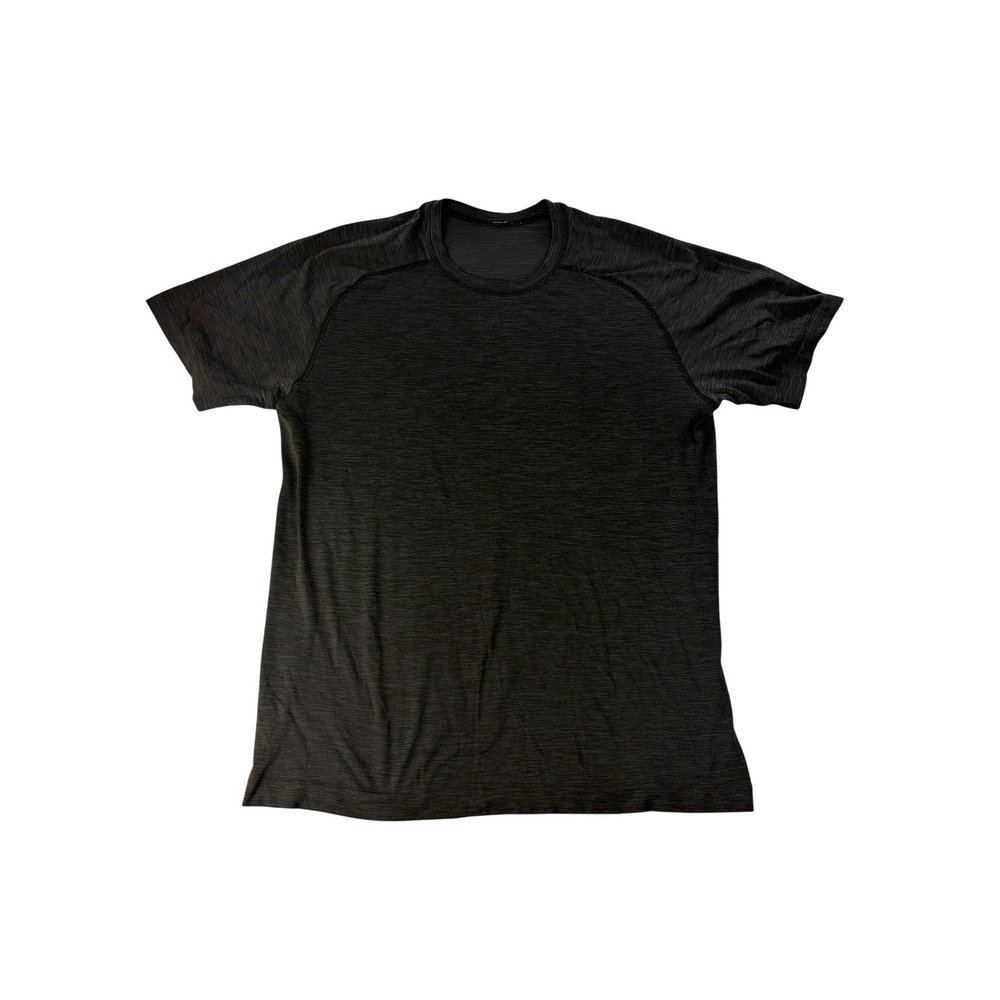 Lululemon T-Shirt Mens L Metal Vent Tech Short Sleeve Activewear Black